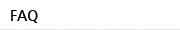 ̿ȳ FAQ